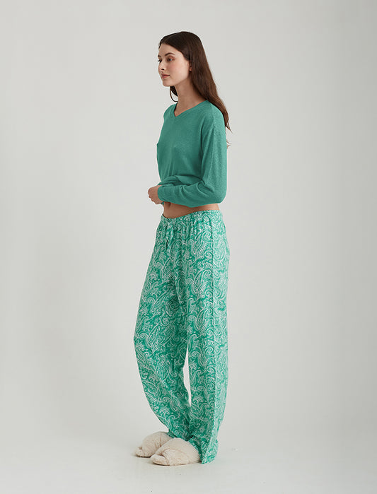 Sophia Cosy Pant and Feather Soft Top