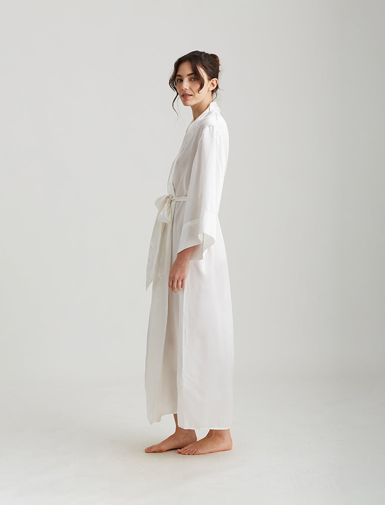 Selena Silk Maxi Robe