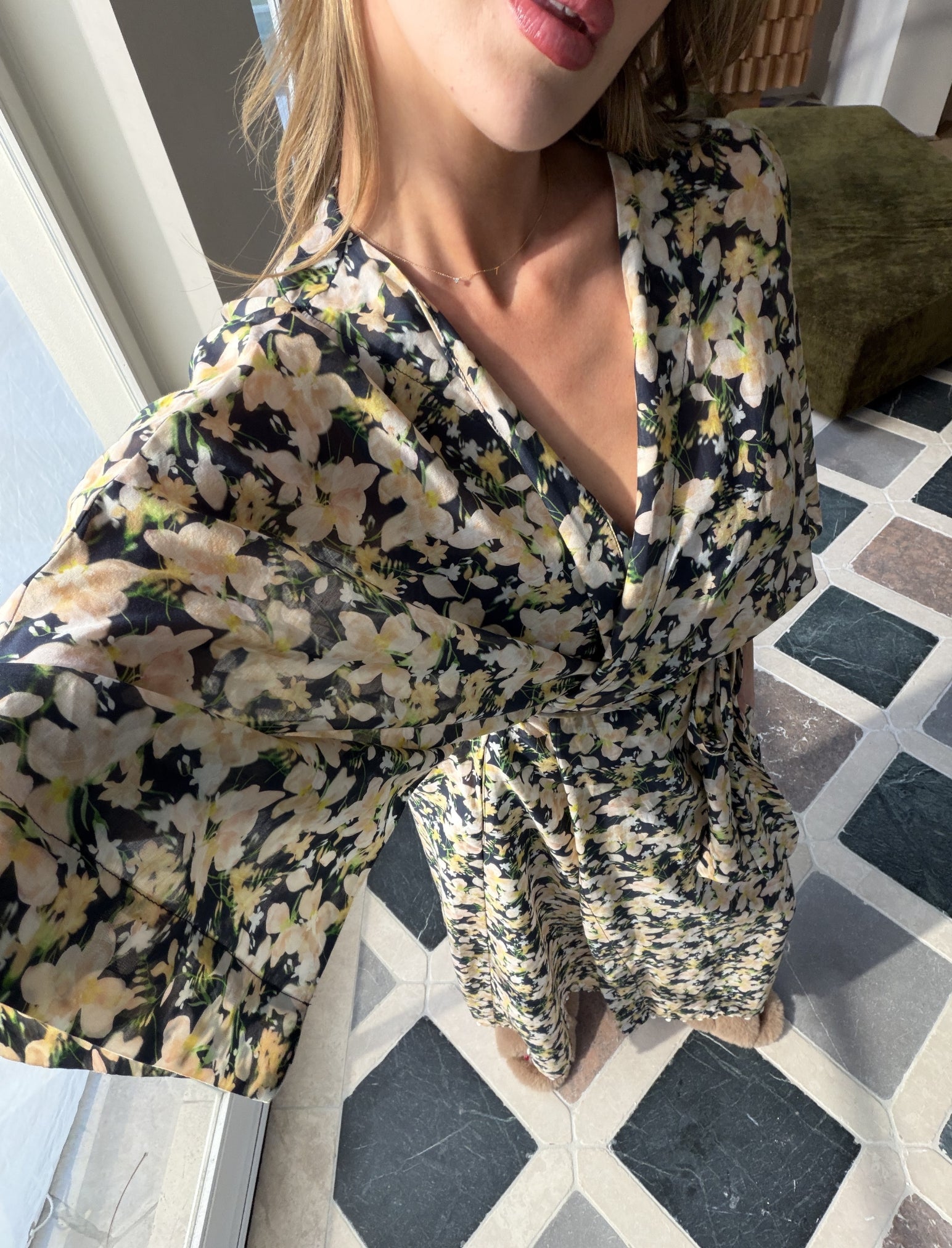 Serena Kimono Maxi Robe