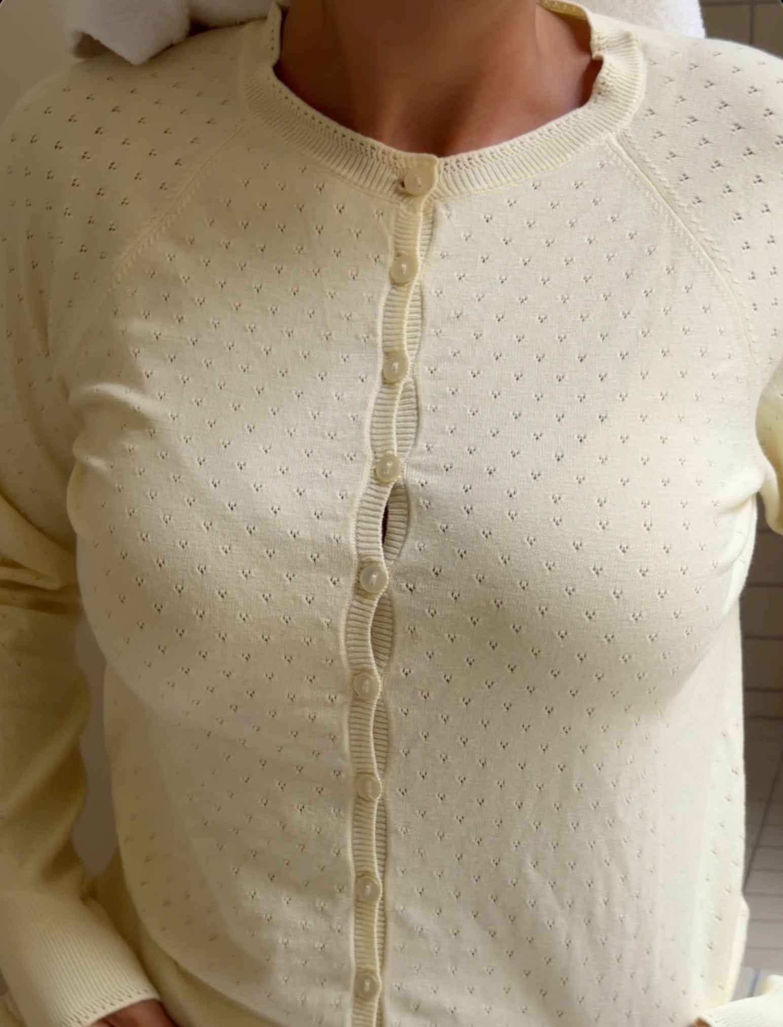 Olivia Pointelle Cardi