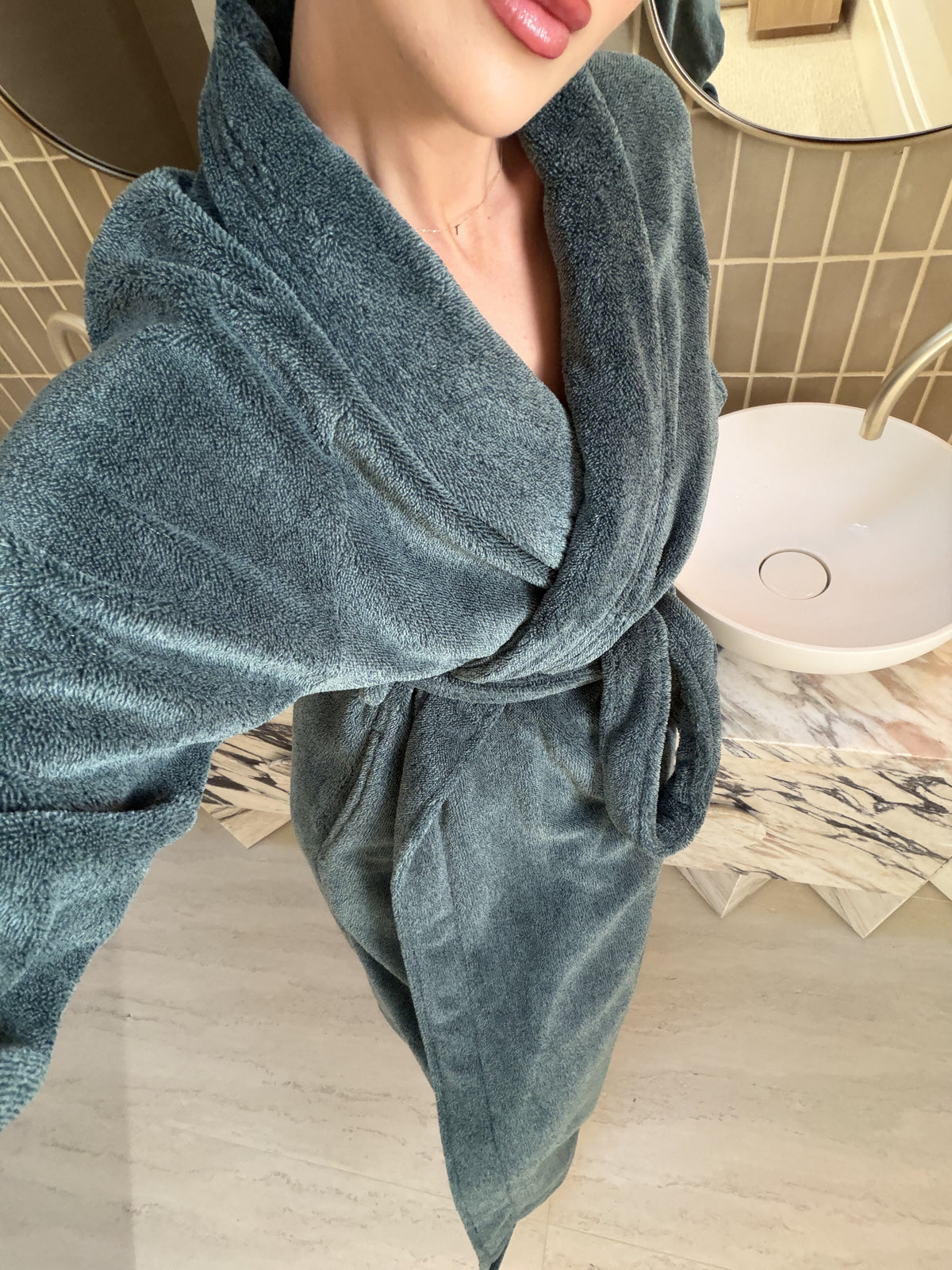Long Plush Robe