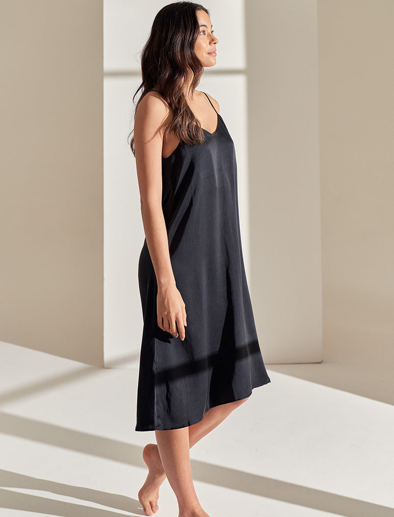 Audrey Washable Silk Slip Nightgown