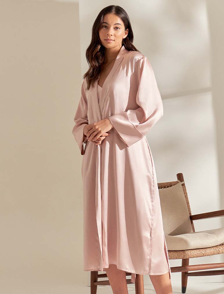 Cable Knit Lapel Collar Long Cashmere Robe [CC009] - $289.00 : FreedomSilk,  Best Silk Pillowcases, Silk Sheets, Silk Pajamas For Women, Silk Nightgowns  Online Store