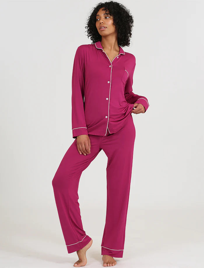 Papinelle, Intimates & Sleepwear, Papinelle Sleepwear Mia Organic Cotton  Pj In Indigo