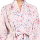 Celeste Cotton Silk Mid Length Robe