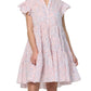 Cherry Blossom Pink Flutter Dress