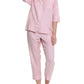 Classic Crop PJ in Pink