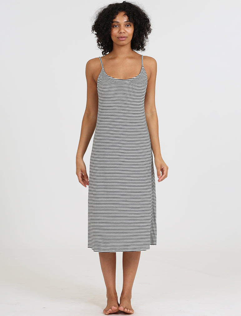 Jada Organic Cotton Knit Maxi Nightgown