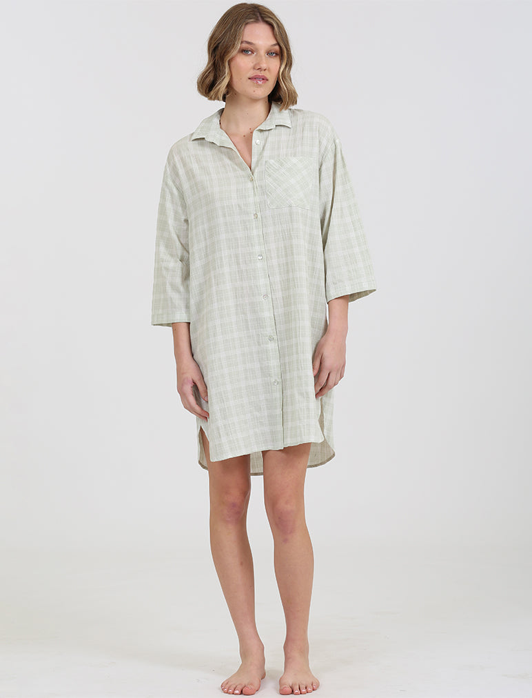Margot Gingham Nightshirt