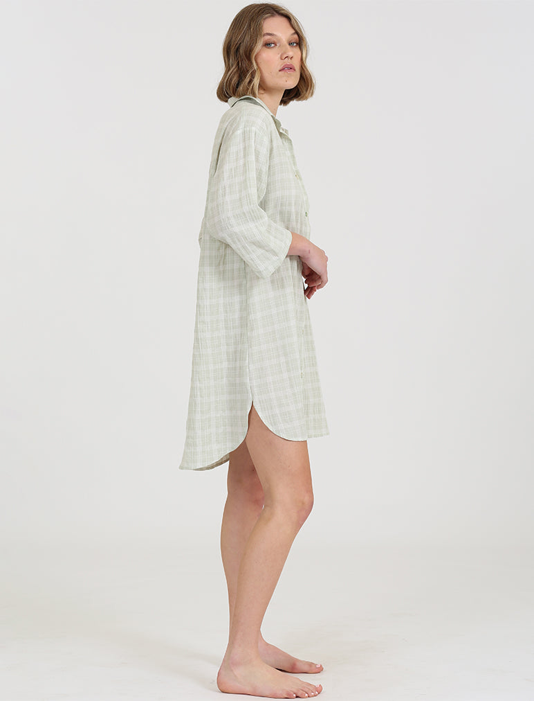 Margot Gingham Nightshirt