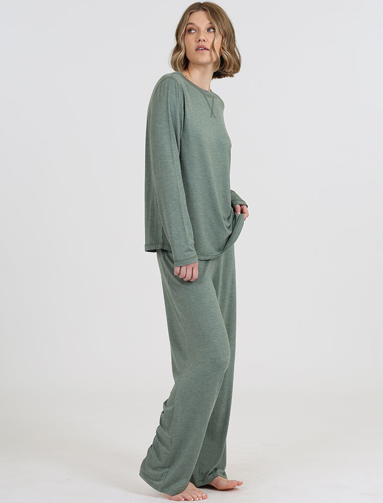 Modal Pajama Long Sleeve Tee