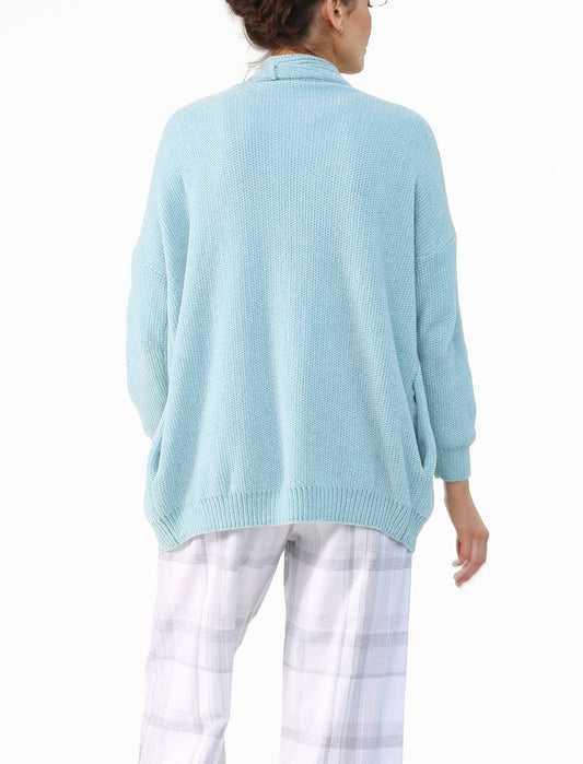 Chenille Cardi in Sage