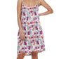 Pavot Pink Strappy Nightgown