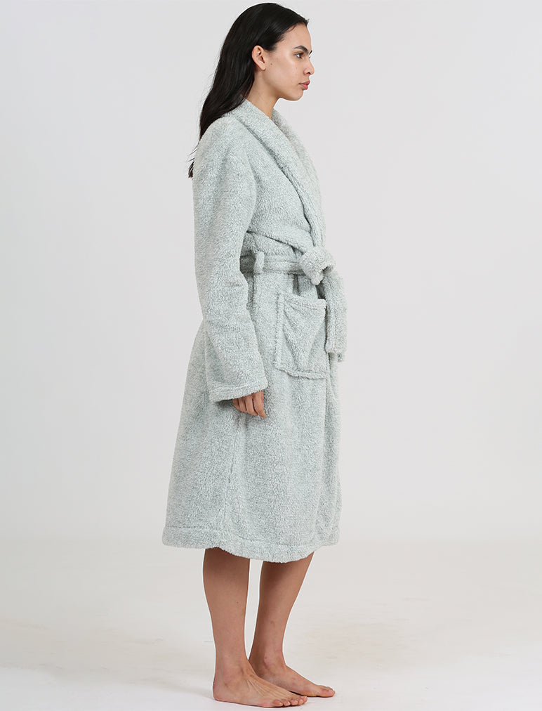 Cozy Plush Mid-Length Robe – Papinelle Sleepwear US