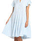 Potager Blue Flutter Panel Nightgown