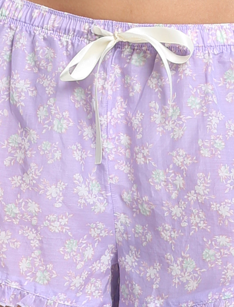 Potager Lilac Boxer and Singlet Set