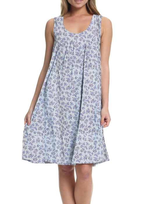 Potager Modal Pleat Front Nightgown