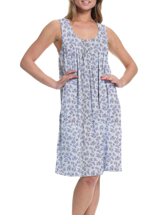 Potager Modal Pleat Front Nightgown