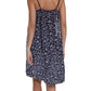 Potager Navy Cotton Strappy Nightgown