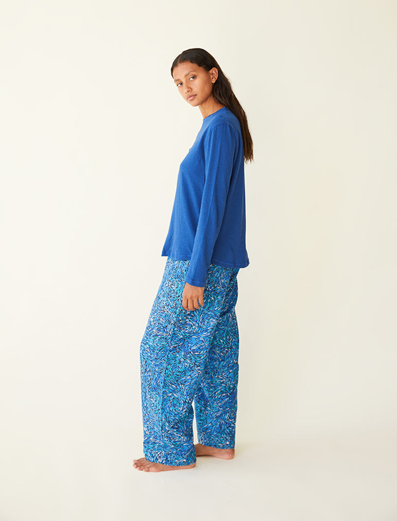 Wild Yam Pant and Organic Cotton LS Top