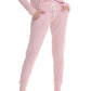 Super Soft Waffle Jogger in Pink