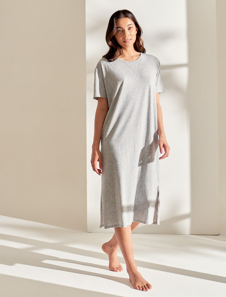 Jada Organic Cotton Knit Nightgown